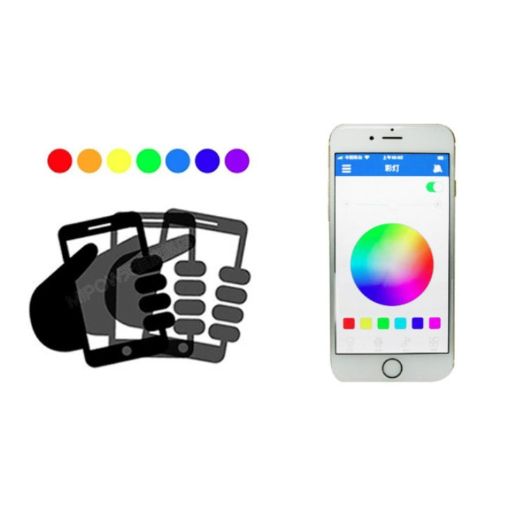 E27 LED Music Bulb Smart Colorful Remote Control Wake Up Light, Color temperature: APP Multi-link Music Light - Smart Light Bulbs by buy2fix | Online Shopping UK | buy2fix