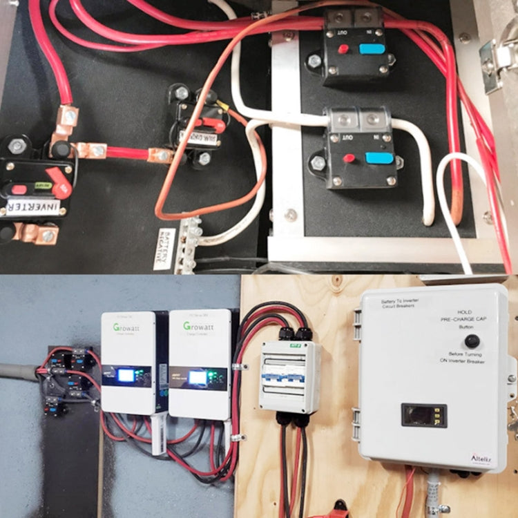 80A Auto Circuit Breaker Car Audio Fuse Holder Power Insurance Automatic Switch(Blue) by buy2fix