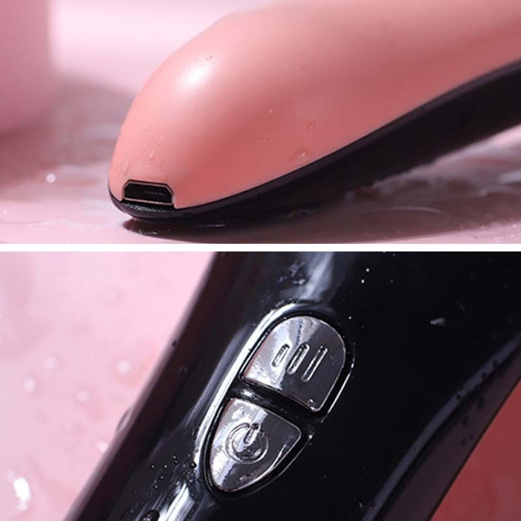 Facial Electronic Beauty Instrument Ultrasonic Ion Red And Blue Color Light Introduction Instrument(Pink) - Beauty Instrument by buy2fix | Online Shopping UK | buy2fix