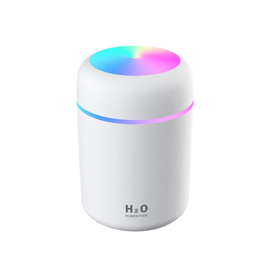 Colorful Cup Humidifier USB Car Air Purifier(White) - Air Purifier by buy2fix | Online Shopping UK | buy2fix