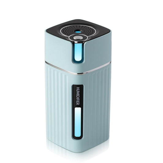Humidifier USB Office Home Car Mute Portable Colorful Air Purifier(Blue) - Air Purifier by buy2fix | Online Shopping UK | buy2fix