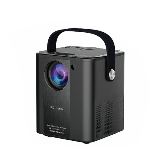 C500 Portable Mini LED Home HD Projector, Style:Same Screen Version(Black) by buy2fix