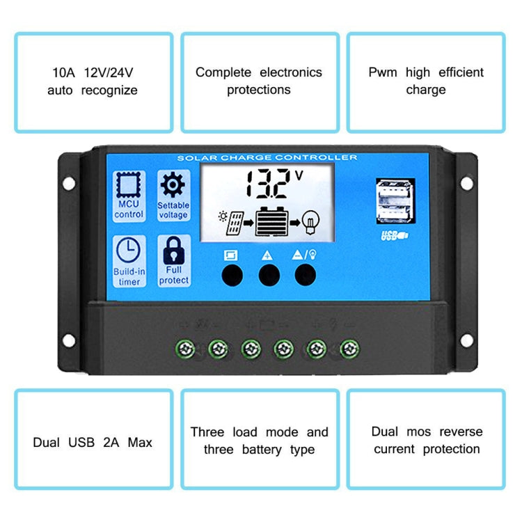 Street Lamp Smart Lighting Charging Solar Controller, Model: RBL-30A - Others by buy2fix | Online Shopping UK | buy2fix