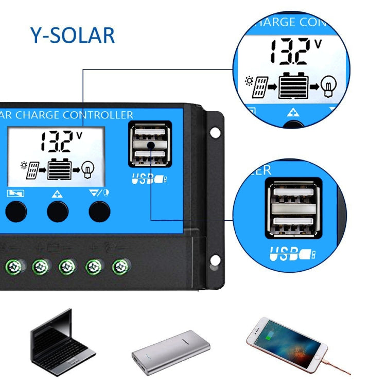 Street Lamp Smart Lighting Charging Solar Controller, Model: RBL-30A - Others by buy2fix | Online Shopping UK | buy2fix