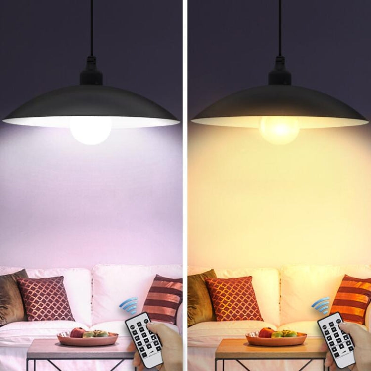 Solar Garden Wall Lamp Outdoor Waterproof Dual Light Color Smart Remote Control Street Light, Style: Single Chandelier - Solar Lights by buy2fix | Online Shopping UK | buy2fix