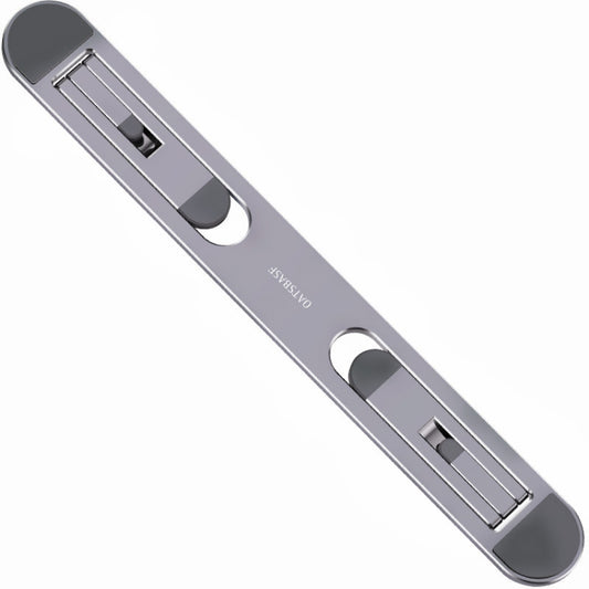 Oatsbasf Portable Storage Foldable Notebook Computer Bracket Heightening Fan Heater(Silver) - Laptop Stand by buy2fix | Online Shopping UK | buy2fix
