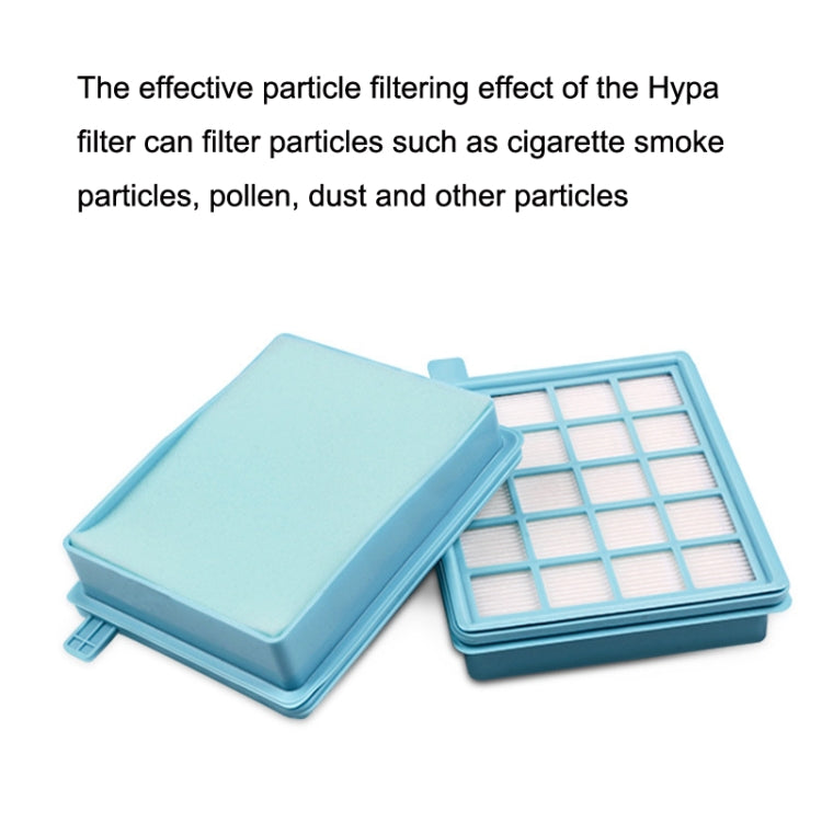 10PCS Air Filter Cotton Vacuum Cleaner Accessories For Philips FC8471 / FC8630 / FC9322 - For Philips Accessories by buy2fix | Online Shopping UK | buy2fix