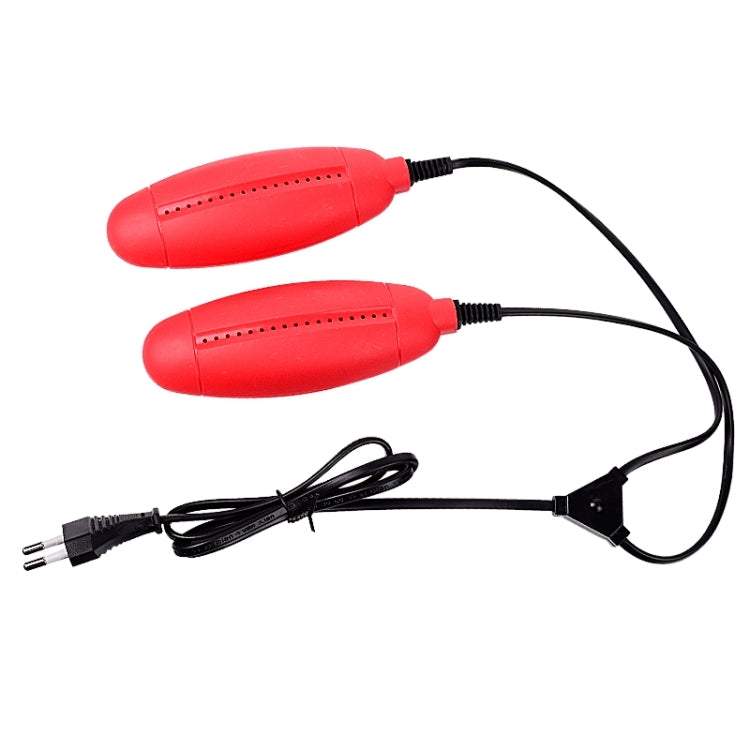 Race Car Shape Voilet Light Shoe Dryer Foot Protector Boot Odor Deodorant Device Shoes Drier Heater EU Plug - Dryers & Accessories by buy2fix | Online Shopping UK | buy2fix