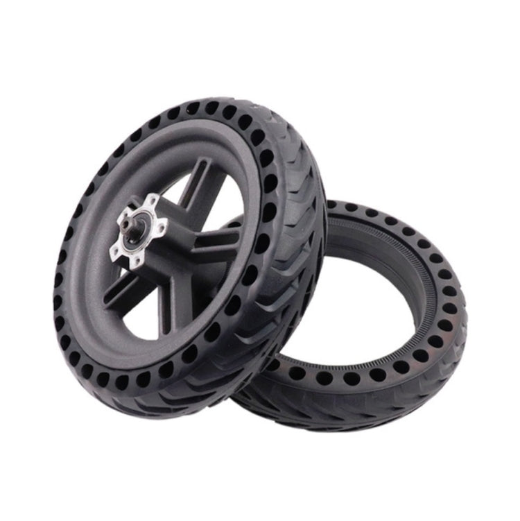 8.5 inch For Xiaomi Mijia M365 Electric Scooter Accessories Wheel Boss Wheel Tire Integrated 5 Hole Honeycomb Solid Wheel Tire(Wheel Tire + Wheel Frame)(Wheel Tire + Wheel Frame) - Accessories & Parts by buy2fix | Online Shopping UK | buy2fix