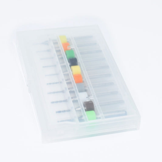 10pcs 0.3mm to 1.2mm PCB mini drill Bit tungsten steel carbide for print circuit board cnc drill Bits Machine by buy2fix