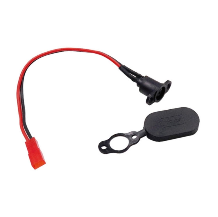 For Xiaomi Mijia M365 Electric Scooter Accessories Waterproof Connector Battery Charging Head(with Black Waterproof Cover) - Accessories & Parts by buy2fix | Online Shopping UK | buy2fix