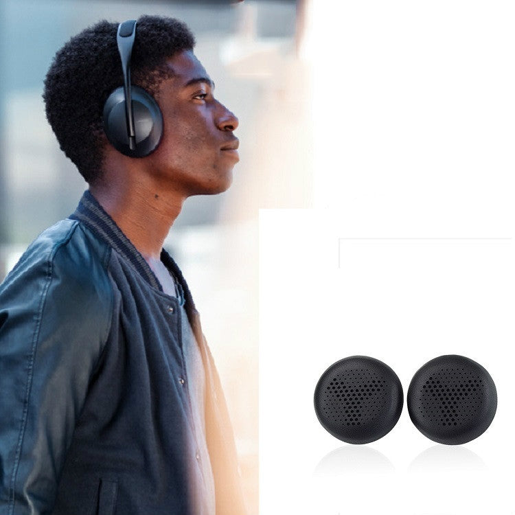 2 PCS For AKG Y500 Wireless Bluetooth Headset Sleeve Protein Leather Earmuffs - Earmuff & Pad by buy2fix | Online Shopping UK | buy2fix