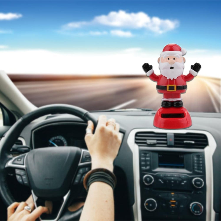 Solar Powered Car Home Decoration Christmas Gift for Children(C) by buy2fix