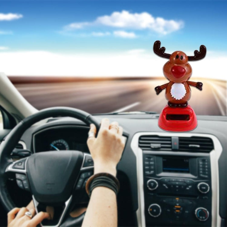 Solar Powered Car Home Decoration Christmas Gift for Children(E) by buy2fix