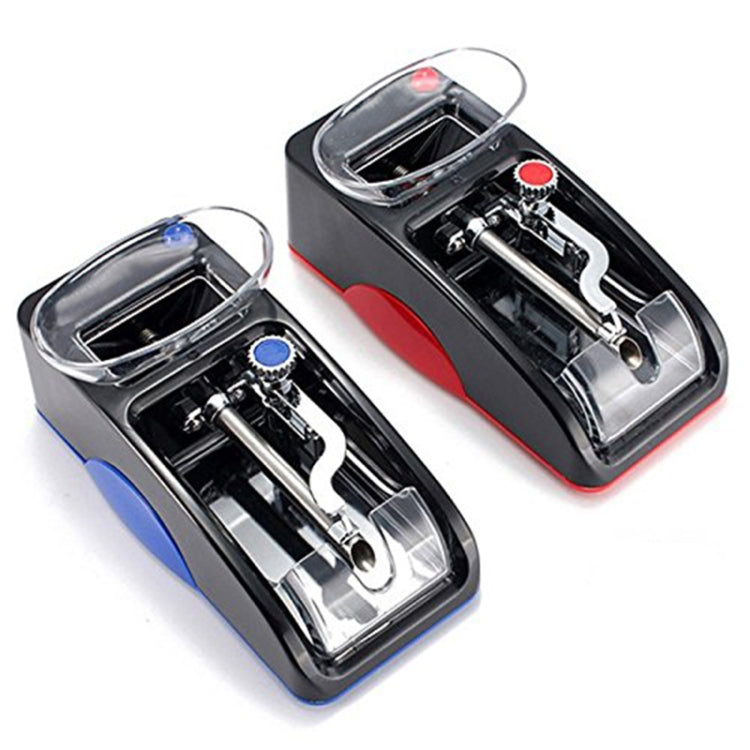 Electric Easy Automatic Cigarette Rolling Machine Tobacco Injector Maker Roller, Diameter 8mm, EU Plug(Blue) by buy2fix