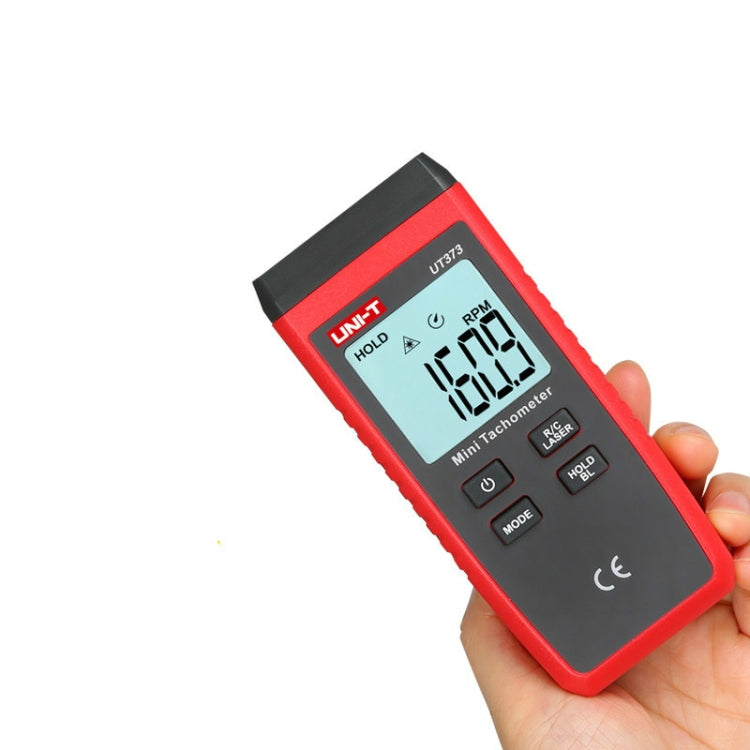 UT373 Non-contact High-precision Laser Tachometer Digital Display Motor Speedometer - Tachometers & Anemometer by buy2fix | Online Shopping UK | buy2fix