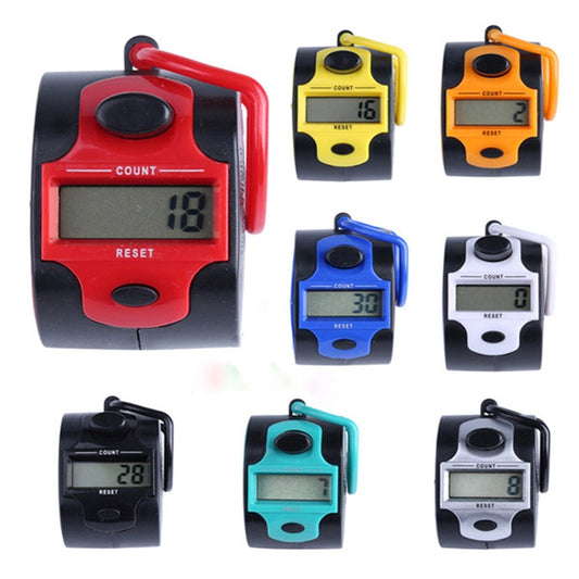 Portable Five-digit Manual Press Electronic Counter(Random Color Delivery) - Others by buy2fix | Online Shopping UK | buy2fix
