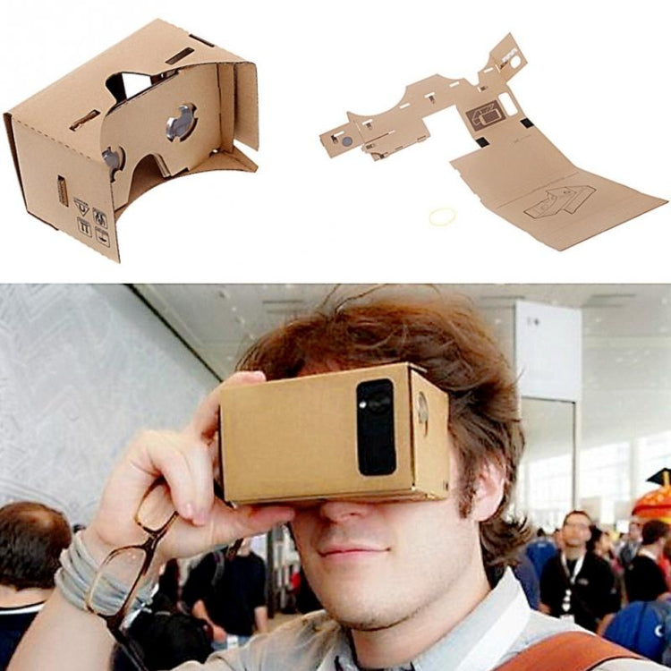 Virtual Reality Mobile Phone 3D Carton Glasses - VR Headset by buy2fix | Online Shopping UK | buy2fix