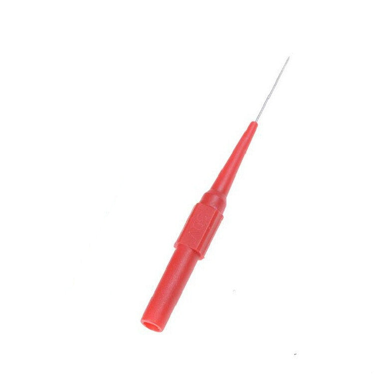 30V Multimeter Test Pen Test Probe Long and Thin Tip Probe Banana Jack Pin Auto Car Repair Accessories Tool(Red) - Current & Voltage Tester by buy2fix | Online Shopping UK | buy2fix