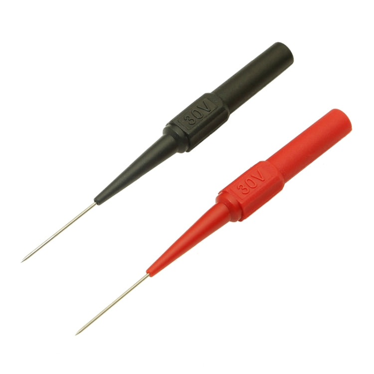 30V Multimeter Test Pen Test Probe Long and Thin Tip Probe Banana Jack Pin Auto Car Repair Accessories Tool(Red) - Current & Voltage Tester by buy2fix | Online Shopping UK | buy2fix