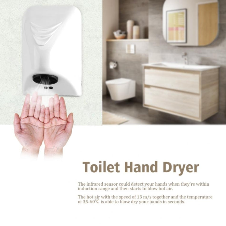 Household Hotel Bathroom Automatic Induction Hands Drying Device - Dryers & Accessories by buy2fix | Online Shopping UK | buy2fix