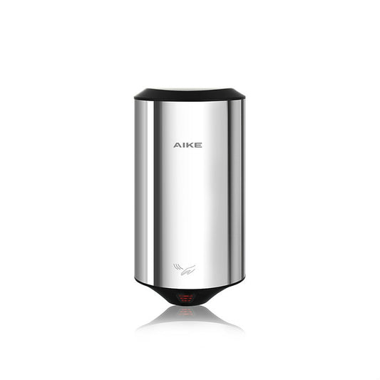304 Stainless Steel Automatic SensorJet Hand Dryer High Speed Airflow for Home Hotel Airport Hands Drying Machine(Polished silver) - Dryers & Accessories by buy2fix | Online Shopping UK | buy2fix