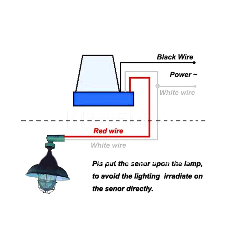 Automatic Switch Sensor Switch Photocell Street Light Switch Control(12V) - AC Adapers by buy2fix | Online Shopping UK | buy2fix