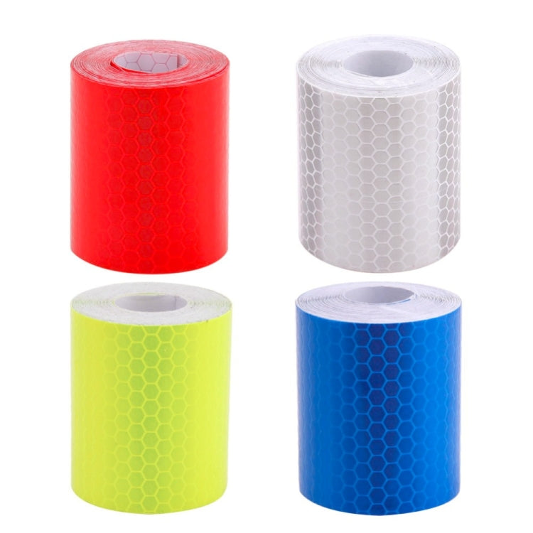 Car Motorcycles Reflective Material Tape Sticker Safety Warning Tape Reflective Film(White) - Reflective Material by buy2fix | Online Shopping UK | buy2fix