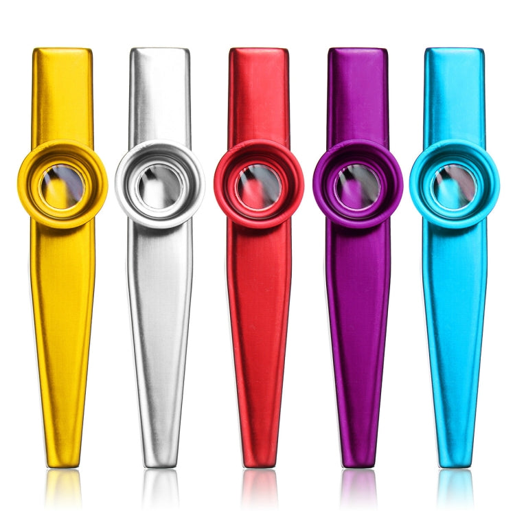 10 PCS Metal Kazoo Children Accompaniment Instrument(Blue) - Wind Instrument Accessories by buy2fix | Online Shopping UK | buy2fix