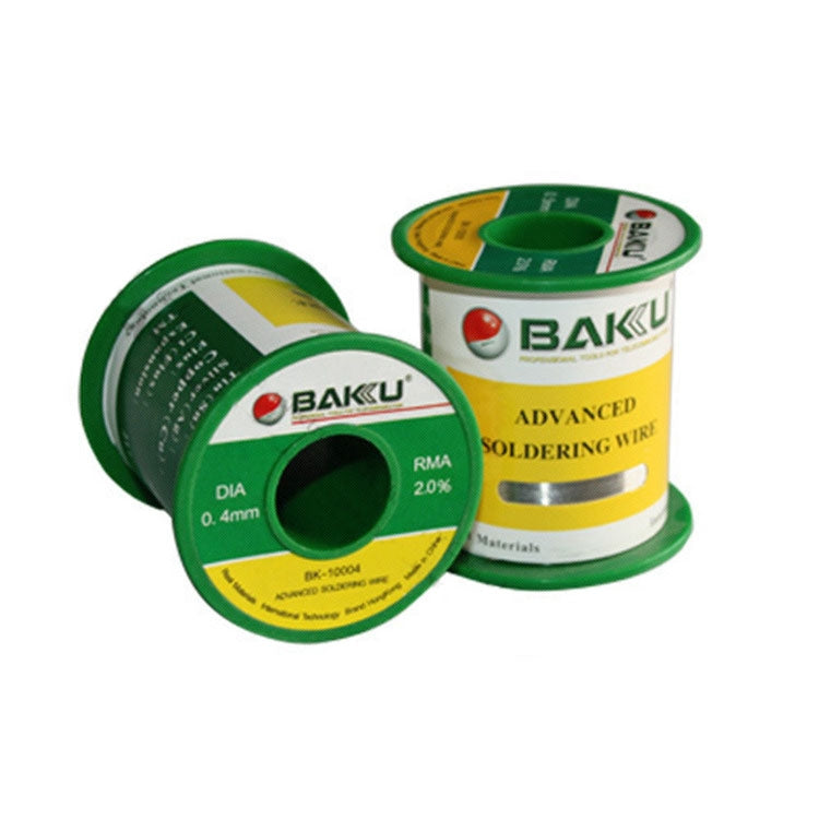 BAKU High-purity Low-temperature Solder Wire 63 Degrees Celsius No-clean Tin Wire(BK-10006 0.6mm) - Welding Wire by BAKU | Online Shopping UK | buy2fix