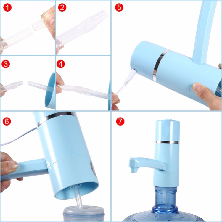 Water Dispenser Wireless Electric Water Bottle Pump Dispenser(White) - Drinking Tools by buy2fix | Online Shopping UK | buy2fix