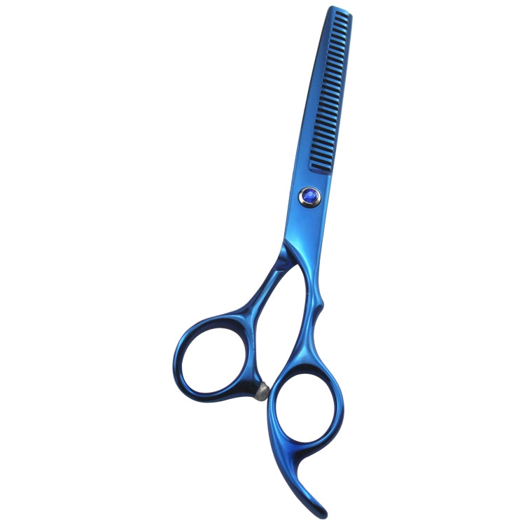Professional Hair Cutting Scissor Hairdressing Kit Thinning Scissors Barber(Blue Thinning(SXLC-604T)) - Hair Trimmer by buy2fix | Online Shopping UK | buy2fix