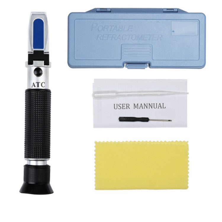 Hand-held Refractometer Alcohol Detector Alcohol Level Meter - Breath Alcohol Tester by buy2fix | Online Shopping UK | buy2fix