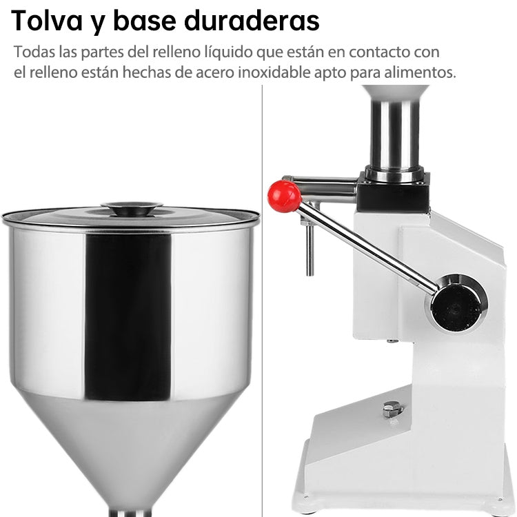 A03 Mini Stainless Steel Pneumatic Filling Machine Cream Food Paste Dispensing Liquid Packaging Equipment - Cooking Tools by buy2fix | Online Shopping UK | buy2fix