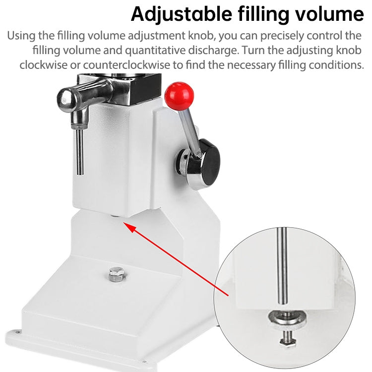 A03 Mini Stainless Steel Pneumatic Filling Machine Cream Food Paste Dispensing Liquid Packaging Equipment - Cooking Tools by buy2fix | Online Shopping UK | buy2fix