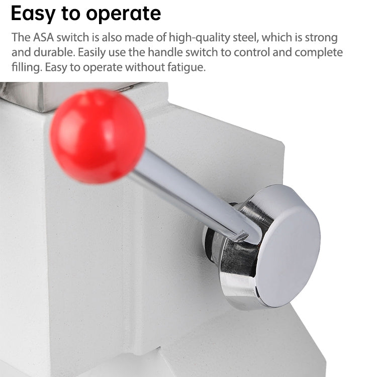 A03 Mini Stainless Steel Pneumatic Filling Machine Cream Food Paste Dispensing Liquid Packaging Equipment - Cooking Tools by buy2fix | Online Shopping UK | buy2fix