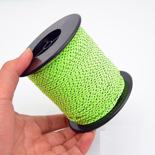 2.5mm Diameter Reflective String Windproof Tent Rope Line Camping Rope Reflective Tent Ropes, Length: 50m by buy2fix