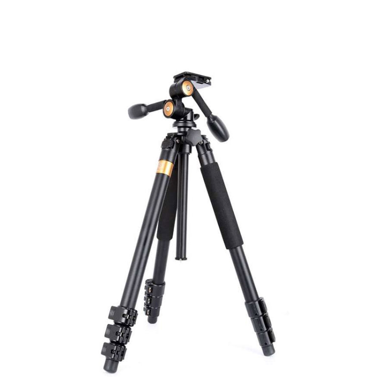 Q620 4-Section Folding Legs Heavy Duty Aluminum Alloy Tripod With Three-Dimensional Damping Tripod Heads - Tripods by buy2fix | Online Shopping UK | buy2fix