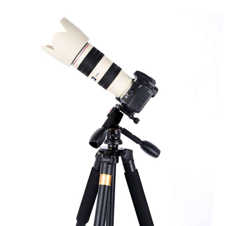 Q620 4-Section Folding Legs Heavy Duty Aluminum Alloy Tripod With Three-Dimensional Damping Tripod Heads - Tripods by buy2fix | Online Shopping UK | buy2fix