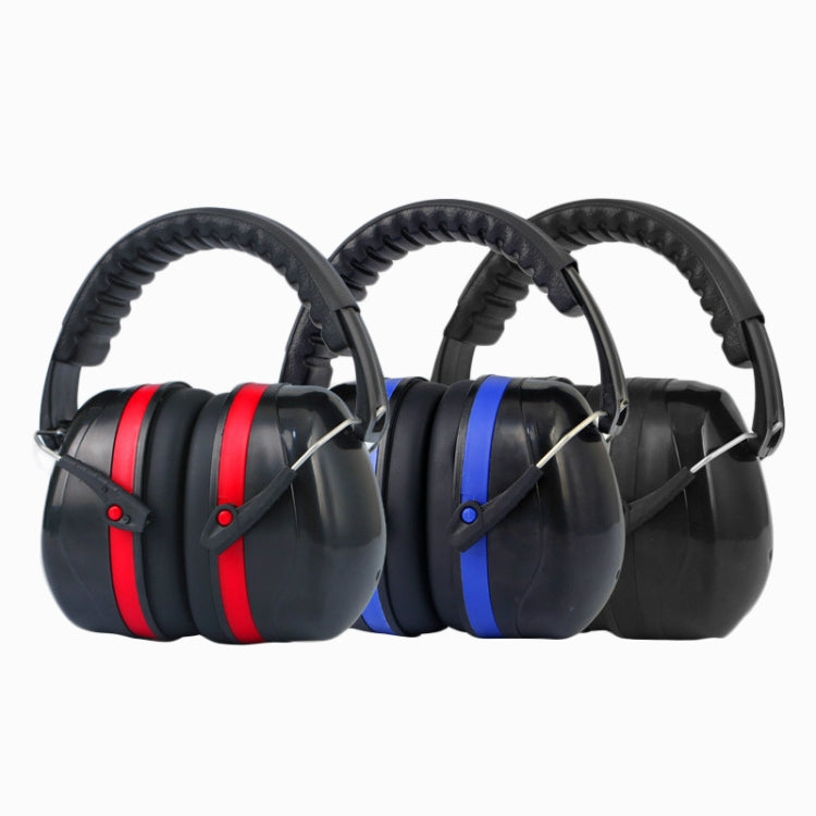 Soundproof Earmuffs Noise-Proof Sleep Earmuffs Industrial Protective Earmuffs Ear Caps(Blue Black) - Earmuff & Pad by buy2fix | Online Shopping UK | buy2fix