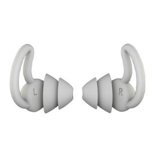 1 Pair Shark Fin Nnti-falling and Noise-reducing Earplugs Anti-Noise Earplugs For Sleeping Dormitory Noise Cancelling And Noise Prevention Earplugs(Gray (2 Layers)) - Earmuff & Pad by buy2fix | Online Shopping UK | buy2fix