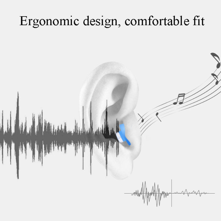Anti-Noise Sleep Earplugs Silicone Soundproof Earplugs Industrial Noise Cancelling Silent Earplugs(Black) - Earmuff & Pad by buy2fix | Online Shopping UK | buy2fix