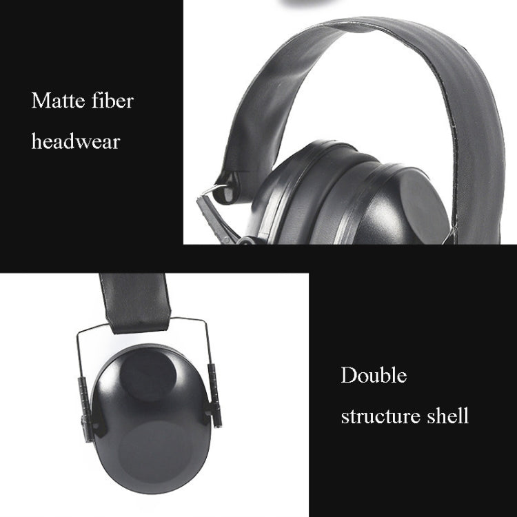 Learn Sleep Industry Noise Cancelling Earmuffs Shooting Soundproof Earmuffs(Green) - Earmuff & Pad by buy2fix | Online Shopping UK | buy2fix