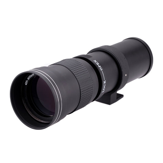 Lightdow 420-800mm Zoom Camera Lens Optical Glass Coating Photographic Lens by Lightdow