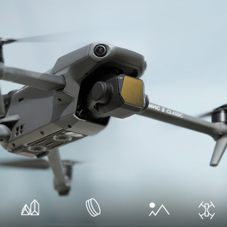 for DJI Mavic 3 Classic PGYTECH Multi-layer Coated Filter, Specification:VND(2-5 Gear) by PGYTECH