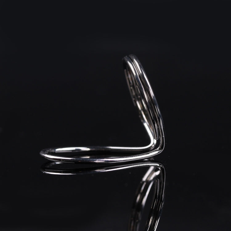Metal Spring Ring Pick for Guitar(Silver) - String Instrument Accessories by buy2fix | Online Shopping UK | buy2fix