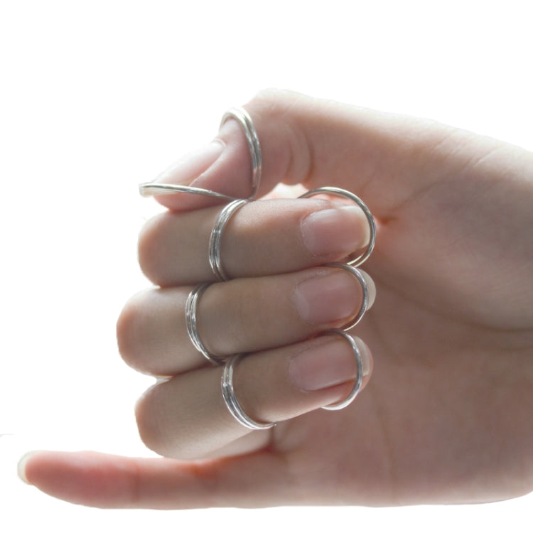 Metal Spring Ring Pick for Guitar(Silver) - String Instrument Accessories by buy2fix | Online Shopping UK | buy2fix
