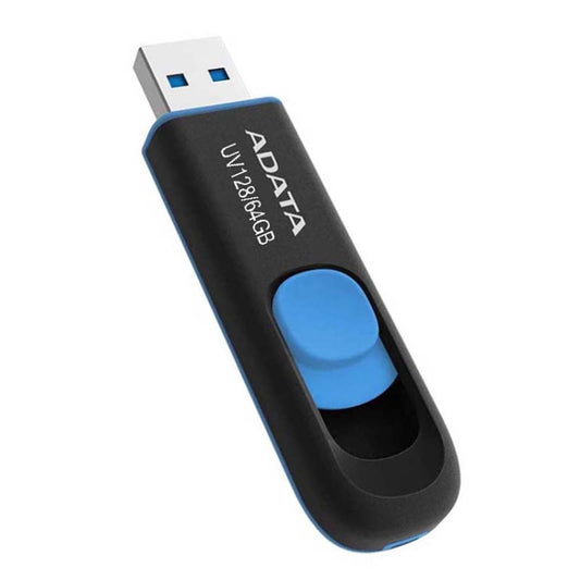 ADATA UV128 Car Speaker Office Storage U Disk, Capacity: 64GB, Random Color Delivery by ADATA