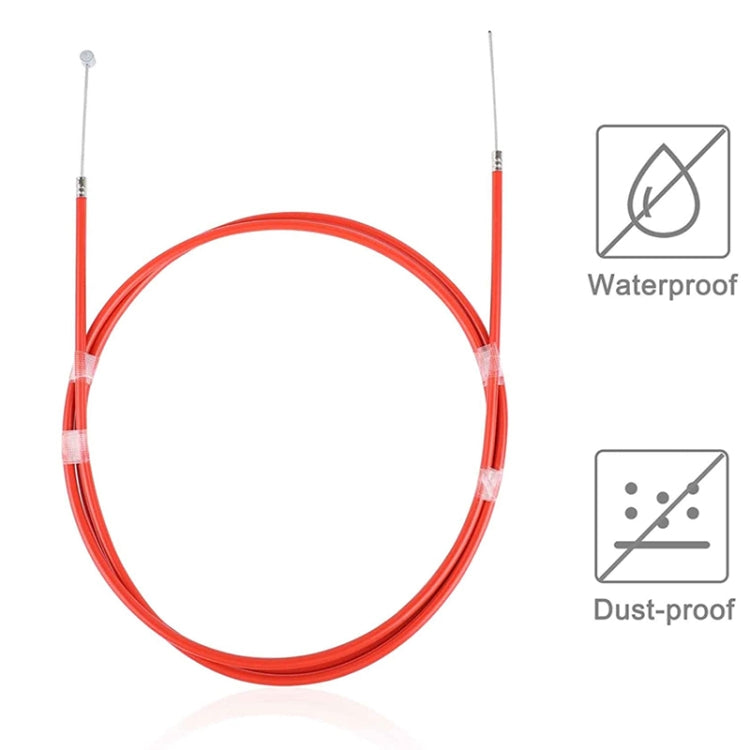 2 PCS For Xiaomi Mijia M365 Electric Scooter Rear Disc Brake Cable Brake Pipeline(Red) - Accessories & Parts by buy2fix | Online Shopping UK | buy2fix