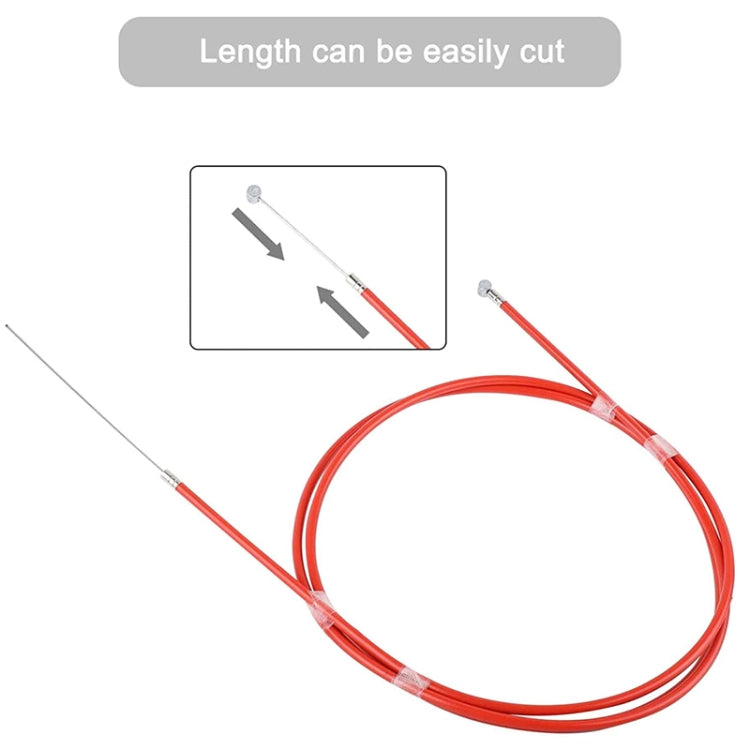 2 PCS For Xiaomi Mijia M365 Electric Scooter Rear Disc Brake Cable Brake Pipeline(Red) - Accessories & Parts by buy2fix | Online Shopping UK | buy2fix